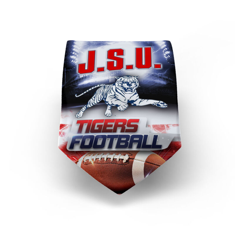 School Football Neck Tie Thumbnail