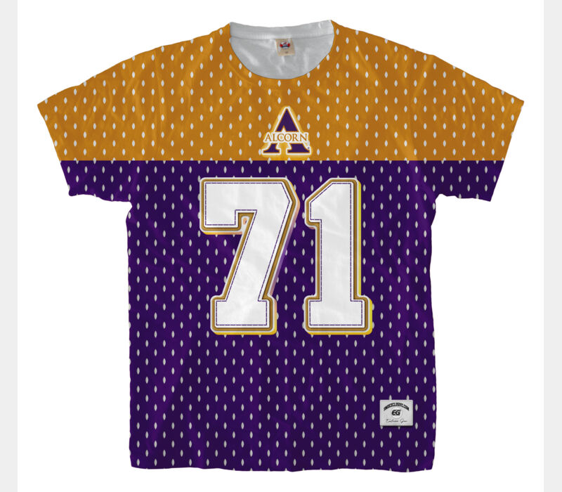 ASU  Football Faux Jersey - PUPLE GOLD Thumbnail