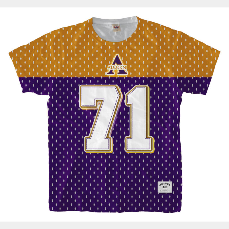 ASU  Football Faux Jersey - PUPLE GOLD Thumbnail