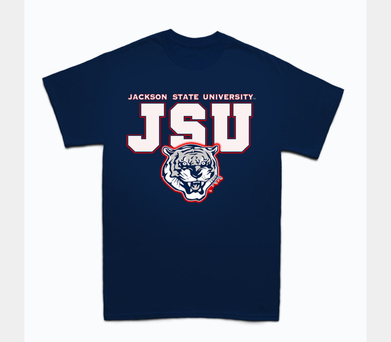 J State Blockstyle Tiger Head Unisex T Thumbnail