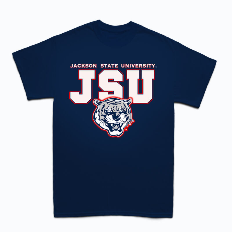 J State Blockstyle Tiger Head Unisex T Thumbnail