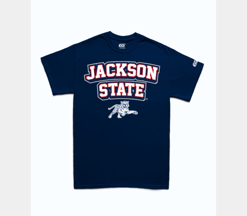 J State Flying Tiger Unisex T- NAVY Thumbnail