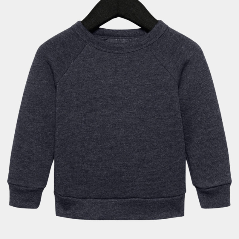 Bella Toddler Sponge Fleece Raglan Sweatshirt Thumbnail