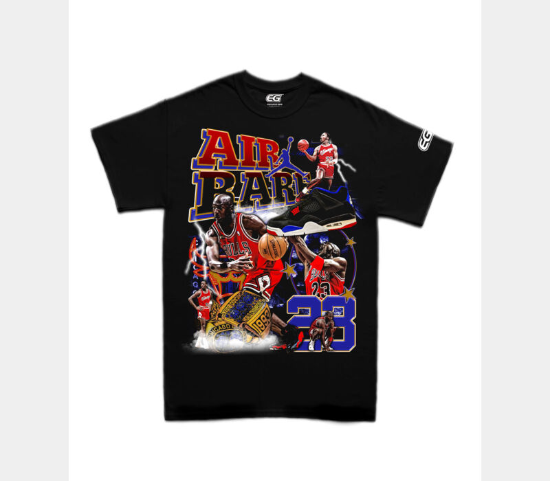 AIR RARE JORDAN - BLACK TEE Thumbnail