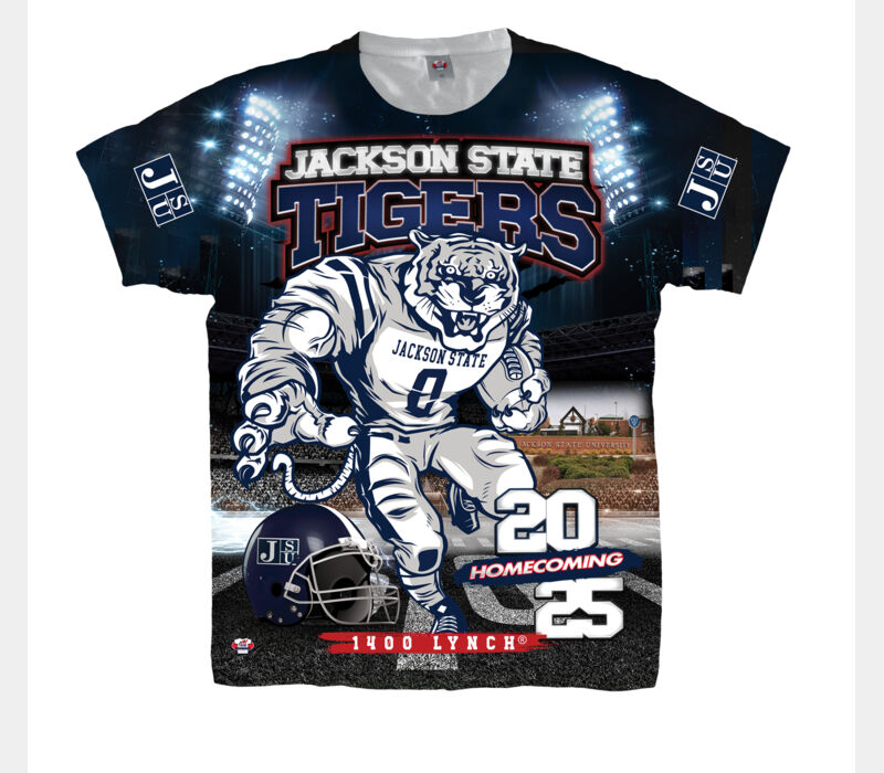 JSU HOMECOMING 2025 ALLOVER TEE Thumbnail