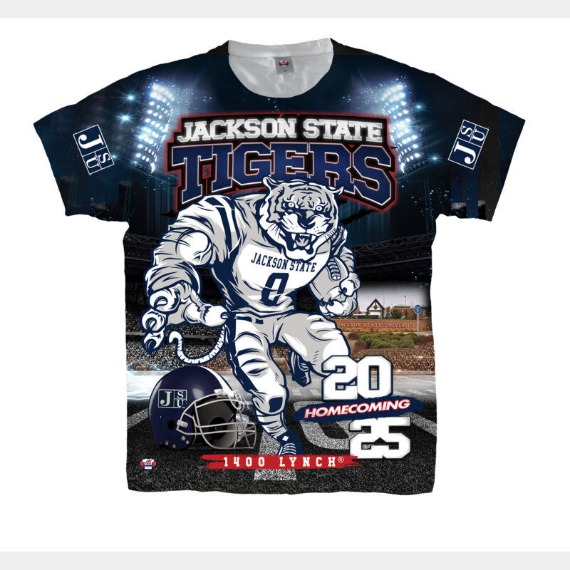 JSU HOMECOMING 2025 ALLOVER TEE Thumbnail