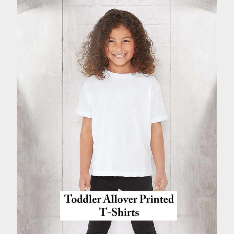 Toddler Custom All Over T-Shirt Thumbnail